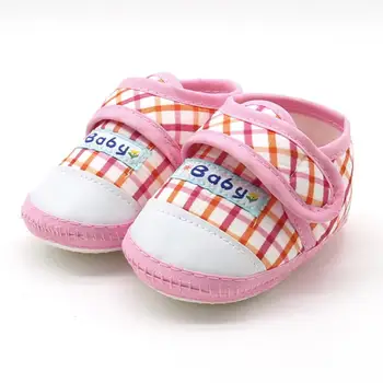 0~12m Nou-născut Prima Pietoni Pantofi cu Talpă Moale Pantofi Prewalker pentru Sugari, Copii Băieți Fete Cald Casual Copilul Scrisoare de Imprimare Apartamente Pantofi