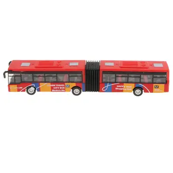 1/64 Colectie Aliaj Trage De-A Lungul Vehicule Copii Model De Autobuz