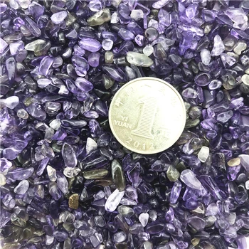 100g 2-4mm Naturale Mini Ametist Cristal de Cuarț, Pietriș de Piatră Rock Chips-uri Norocos Vindecare Pietre Naturale și Minerale