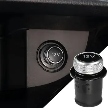12V Bricheta Auto Crom Placat cu Praf Decorative Plug Pentru Audi A1 A3 8P A4 B6 B7 B8 A5 A6 A7 TT Q7 Q3 Q5 4H0919311