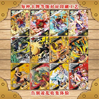 15/25/50pcs Nouă Ediție One Piece Anime Desene animate Luffy Zoro Sanji Nami Carduri de Colectie pentru Copii Card Cadou Joc Cadou de Crăciun