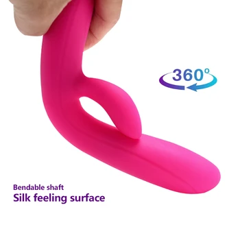 16 Moduri Vibratoare Vibrator Baghetă Magică pentru Femei Clitorisul Stimulator USB Reîncărcabilă aparat de Masaj Bunuri Jucarii Sexuale Pentru Adulti 18