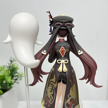 18cm Genshin Impact Hu Tao Figura Anime Klee Hibana Figura Cavalerului Paimon/Keqing/Chihlimbar/Ganyu Figurine Model de Papusa Jucării