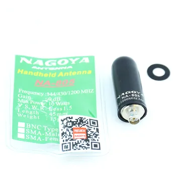 1buc Nagoya NA-805 SMA Male / SMA Female / BNC NA805 Dual Band 144/430MHz Antena Pentru Kenwood Wouxun Baofeng UV-5R Walkie Talkie