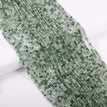 2020 Nou Margele din Piatra Naturala Moss Agate Rotund Beadwork pentru a Face Bijuterii DIY Colier bratara accesorii 2mm 3mm