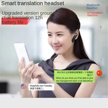 2022 NOU Inteligent 28 Timp Real Limba translator Voce căști fără Fir bluetooth traductor Pentru IOS Android căști