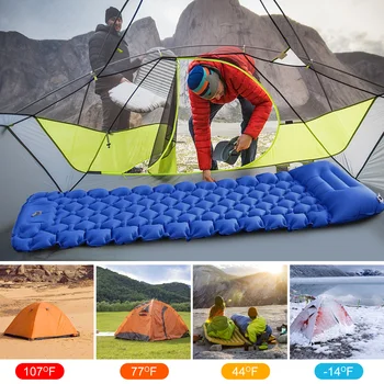 2023 Noi Ultralight Dormit Pad Portabil Camping Saltea Gonflabila, Saltea De Aer În Aer Liber, Drumeții Montane Picnic Mat De Dormit Single