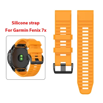 26mm Sport Silicon Watchband Wriststrap pentru Garmin TACTIX DELTA Sport Watchband Bratara Curea de Ceas Inteligent Accesorii