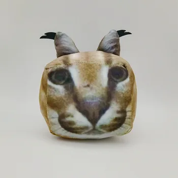 3D Imens Pătrat Pisica de Pluș Anime Ridica Un Floppa Jocuri Pisica Animale de Pluș Drăguț de Pluș Pisica de Mare Papusa Copii Moale Peluche Jucarii si Cadouri