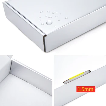 5pcs / Argintiu ambalare cutie, cutie cadou cutie de săpun suportă dimensiuni personalizate logo-ul de imprimare