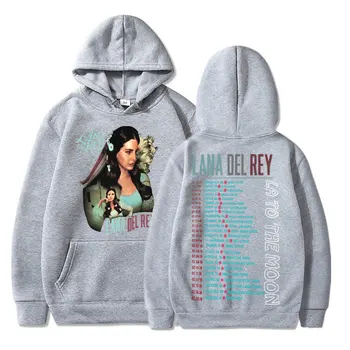 90 Cantareata Lana Del Rey La Luna Tour de Imprimare Hanorace Epocă Hip Hop Tricou Casual Moda Streetwear Harajuku Pulover