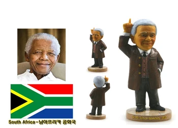Africa De Sud Nelson Mandela Creative Rasina De Artizanat Celebritate Mondială Statuie Turism Suvenir Cadouri De Colectie Acasă Decortion