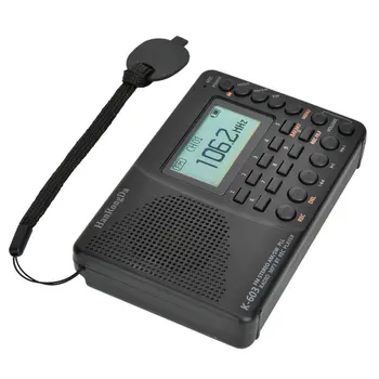AM/FM Moda Veche Radio Digitaln Display LCD AM/FM de K-603 Radio compatibil Bluetooth Difuzor Antenă Telescopică Receptor Radio