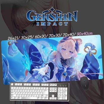 Anime Jocuri Design Personalizat Mouse Pad Genshin Impact Sangonomiya Kokomi Fata Sexy Birou Mare Mat Calculator De Gaming Accesorii