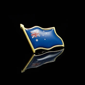 Australia Flag Pin Rever Cu Mândrie Mândrie Insigna Emblema Albastru Ensign Union Jack Rever Pălărie, Cravată Pin Broșă