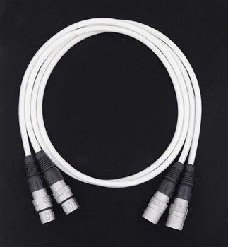 AVplay HiFi Audiofil Hi-end de Calitate Înaltă la Nivel de Clasă XLR Cablu SSC-002 99.99% 4N Sterling Argint Pur