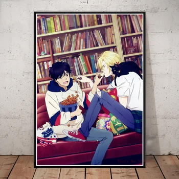 BANANA PEȘTE Anime Poster Tablouri Canvas Wall Art Printuri de Imagine Pentru Casa Moderna de Decorare Camera