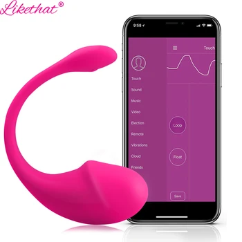 Bluetooth Penis artificial Vibratoare Pentru Femei fără Fir Control de la Distanță APP Uzura Vibrator Vaginal Bile Kegel Chilotei pentru Cuplu Sex-Shop