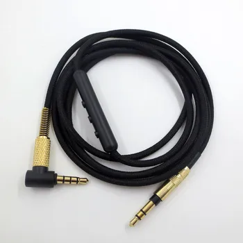 Cablu Audio de Înlocuire pentru Skullcandy Hesh Hesh 2.0 Crusher se Pisa/ Cablu Audio cu Control de Volum si Microfon