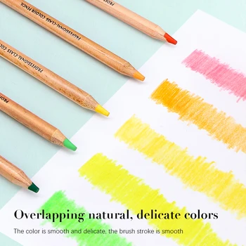 CHENYU. 24/36/48/72 Culori Metalice Cutie de Creioane Colorate Creioane de Colorat pe Baza de Ulei, Culori Asortate pentru Artiști Copii Stratificare Cadou