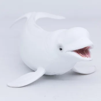 CollectA Vieții Sălbatice Animale Ocean Balenă Beluga Balenă Albă Jucărie Din Plastic Model #88568