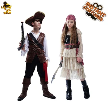 Costum De Pirat Pentru Copii Fete Pirat Dress Baieti Costume De Halloween Cosplay Cadou De Crăciun