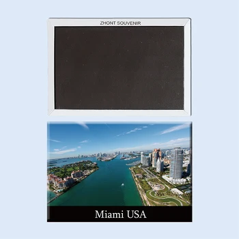 Călătorie suveniruri orașului, în marea Miami, Florida, statele UNITE ale americii 22994 Magnetic de frigider