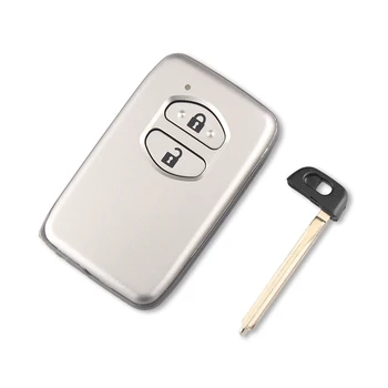 Dandkey de Înlocuire de la Distanță 2/3 Butonul Auto Smart Key Caz Pentru Toyota Camry Capac Cheie FOB Shell Gol Cu Lama