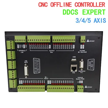 DDCS-EXPERT 3/4/5 Axa CNC Independent Offline Suport Controler Close-buclă pas cu pas/ATC Controller Înlocui DDCSV3.1 opri MPG