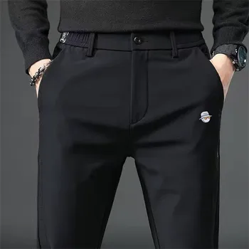 De Iarnă 2022 se Ingroase Golf Pantaloni Pentru Bărbați de Moda Coreea de Elasticitate Uzură Golf pentru Bărbați Pantaloni Sport Pantaloni Lungi Casual Pantaloni 38