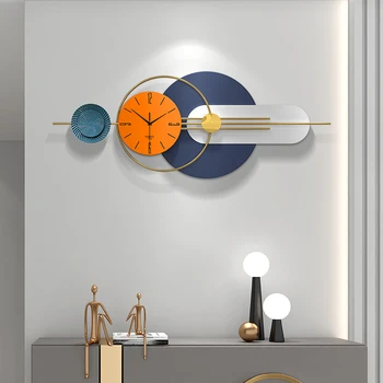 Decorative de Mari dimensiuni Ceas de Perete Design Modern, Creativ Electronice Ceas de Perete Tăcut Ceasuri Orologio Da Parete Decor pentru Casa