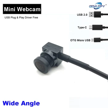 Dimensiune Mini Full HD 1080P 720P USB aparat de Fotografiat cu Unghi Larg de Lentile Mini USB2.0 Tip C /OTG Micro USB de Securitate CCTV Camera Video WebCam