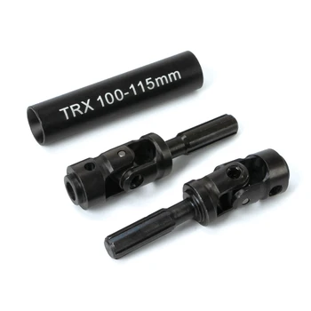 Din Oțel inoxidabil și Aliaj de Grele Cvd Arborelui de Antrenare Universal Joint-100-115 mm/120-140mm pentru 1/10 Masina Rc TRX4 TRX6 Piese