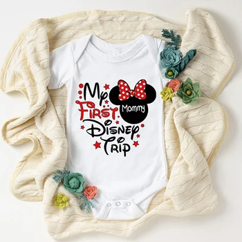 Dragostea pentru Sugari Disney Costume de Mickey Mouse-ul de Imprimare Harajuku Trendy Corpul Copilului Băiat Casual în aer liber Moale Salopetă pentru Copii Europa și America