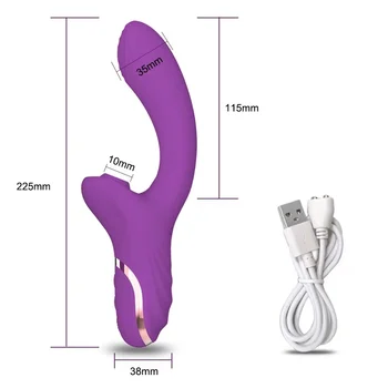 Dubla Penetrare Pizde Care Suge Vibratorul Sex Feminin Clitoridian Ventuza Cu Vacuum Jucarii Sexuale Penis Artificial Produse Pentru Adulți 18
