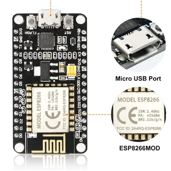 ESP8266 ESP-12E Dezvoltare Placa WiFi WLAN Wireless Module CP2102 pentru NodeMCU pentru ESP-12E pentru Arduino ESP8266 Breakout Bord