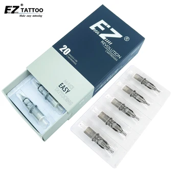 EZ Revoluție Tatuaj Ace de Cartuș Rundă de Linie #12 0.35 mm L-Conica 5.5 mm pentru Cartus Mașină & Mânere 20buc/cutie