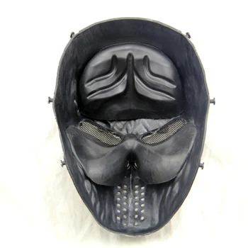 Fier Fata de Airsoft Paintball Craniu Complet de Față Mască de Protecție pentru Exterior Wargame Echipament Tactic CS Război