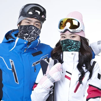 Fleece Gât Mai Cald Iarna Windproof Tub Eșarfă Bărbați Femei Vreme Rece Bandană Răcoritoare Măști De Schi Snowboard Snood Fata Acoperi Articole Pentru Acoperirea Capului