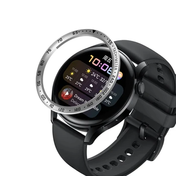 Inel Din Otel Inoxidabil Pentru Huawei Watch 3 Bratara De Frontieră Bezel Inel Adeziv Anti Scratch Capac Metalic Smartwatch Dotari