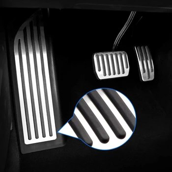 Interior de mașină din Oțel Inoxidabil Restul Suport pentru picioare Suport pentru picioare Abs Suport pentru picioare Acoperire pentru tesla Tesla model Y model 3 Styling Auto Accesorii