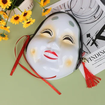 Japoneză Tradițională De Teatru Noh Masca Halloween Keijiro Cosplay Teroare Plastic Masti Bal Mascat Prajna Fata Fantoma De Partid Elemente De Recuzită