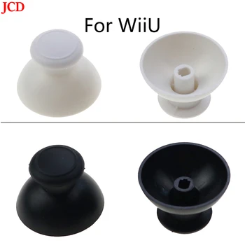 JCD 1buc Rocker capac Pentru Wii U WiiU Alb Gaura Neagra 3D Analog Capacul de Plastic Degetul mare stick-Joystick Prindere Capace Shell Capace Controller