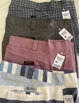 Kit cu 10 Bărbați pantaloni Scurți Refuz Sarja cu Adult Ziper