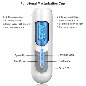 Masturbarea jucărie sexuală LETEN electric vaginale avion cu piston cup de sex masculin automat de penetrare masturbari adult sex produsele