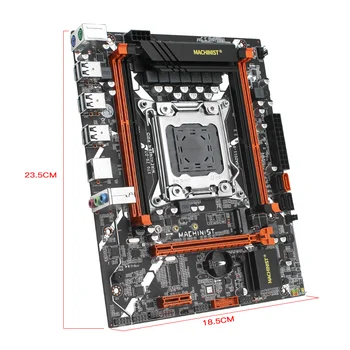 MAȘINIST placi de baza X79 Xeon E5 2640 Kit CPU Set LGA 2011 Procesor 8G=4G*2 DDR3 ECC Memorie combo NVME M. 2 TASA3.0 X79-Z9-D7