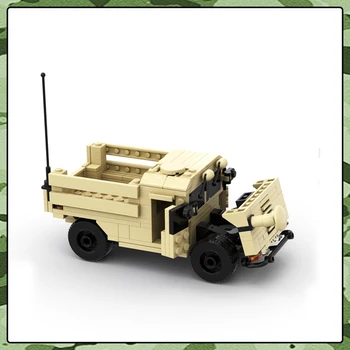 Militar Seria MC Cărămizi Colecția Armatei a M1123 HMMWV Marfă transportor de Trupe Building Block Model de BRICOLAJ, Jucarii Copii, Cadouri de Ziua de nastere