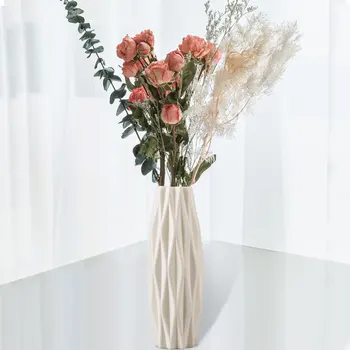 Modern Vaze Decor Acasă Stil Nordic Aranjament De Flori Living Origami Ghiveci Pentru Interior Din Plastic HotSale
