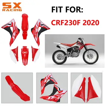 Motocicleta Kituri de Plastic Carenaj Acoperire Aripa Radiator Capace Număr de Înmatriculare Panouri Laterale Pentru HONDA CRF230F CRF 230F 230 F 2020