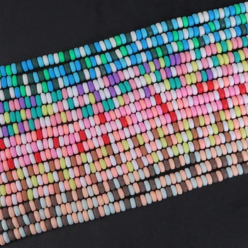 Multicolor Vitalitate Lut Moale Margele Rotunde Plate Lut Chip Liber Margele Spacer Pentru a Face Bijuterii DIY Manual Brățară Colier